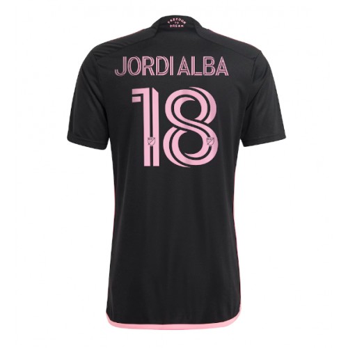 Dres Inter Miami Jordi Alba #18 Gostujuci 2024-25 Kratak Rukav